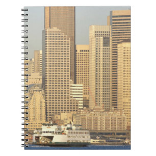 North America, USA, Washington State, Seattle. Notebook