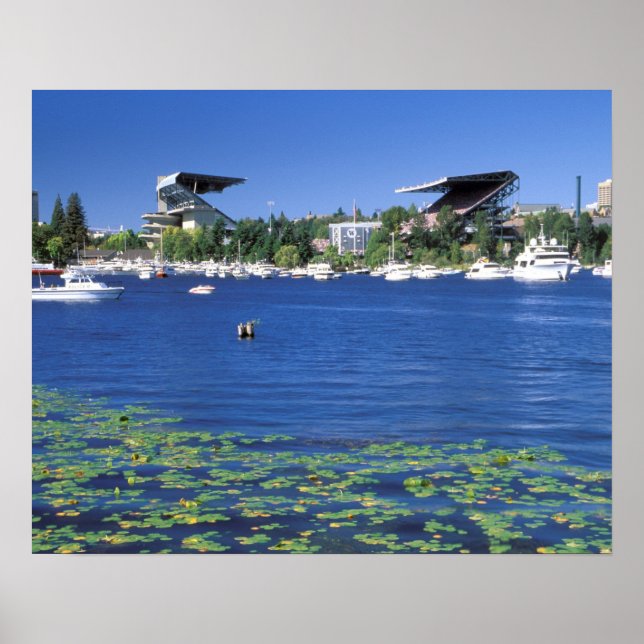 North America, USA, Washington State, Seattle, Poster (Front)