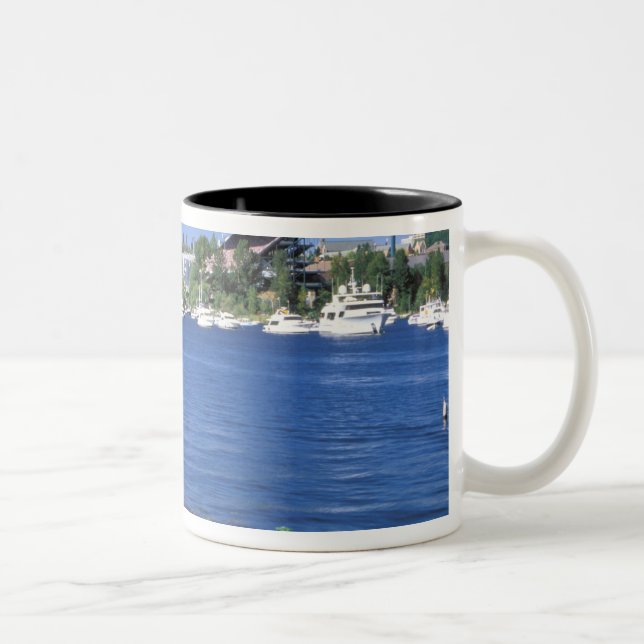 North America, USA, Washington State, Seattle, Two-Tone Coffee Mug (Right)