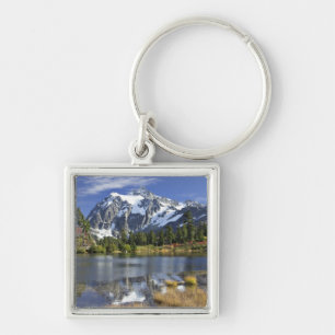 North America, Washington, Cascades. Mt. Shuksan Key Ring