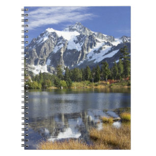 North America, Washington, Cascades. Mt. Shuksan Notebook
