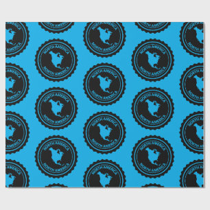 North America Wrapping Paper