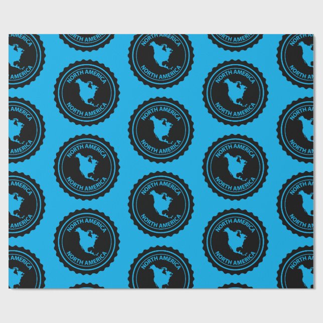North America Wrapping Paper (Flat)