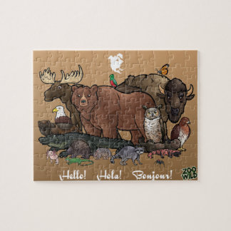 North American Animals - Jigsaw Puzzle