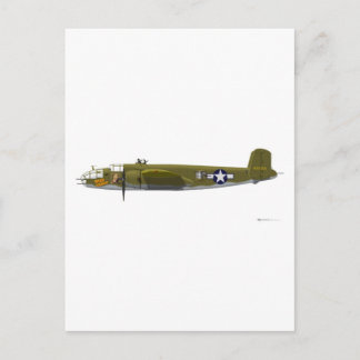 North American B-25J Mitchell Postcard