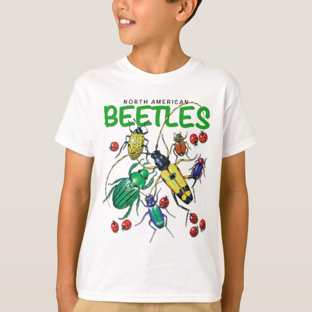 North American Beetles T-shirt (Front)