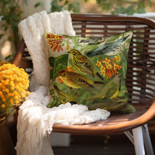 North American Birds   Gustav Mützel Cushion