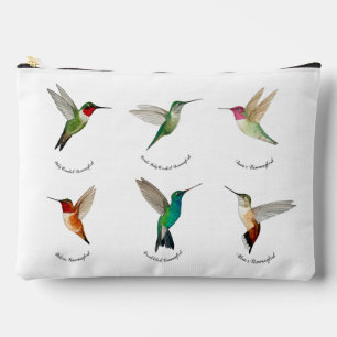 North-American Hummingbirds Accessory Pouch