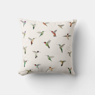 North American Hummingbirds Cushion