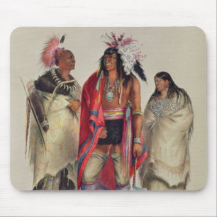 North American Indians, c.1832 Mouse Pad
