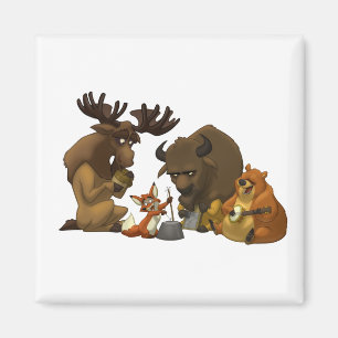 North American Jug Band Magnet