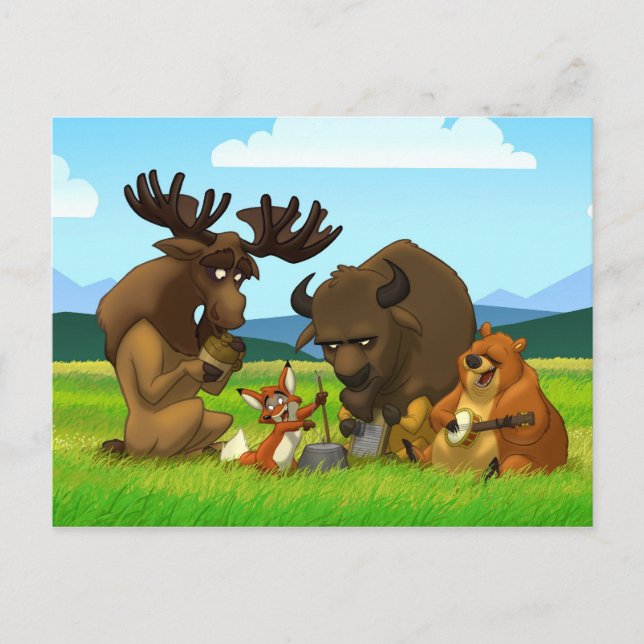 North American Jug Band Postcard (Front)