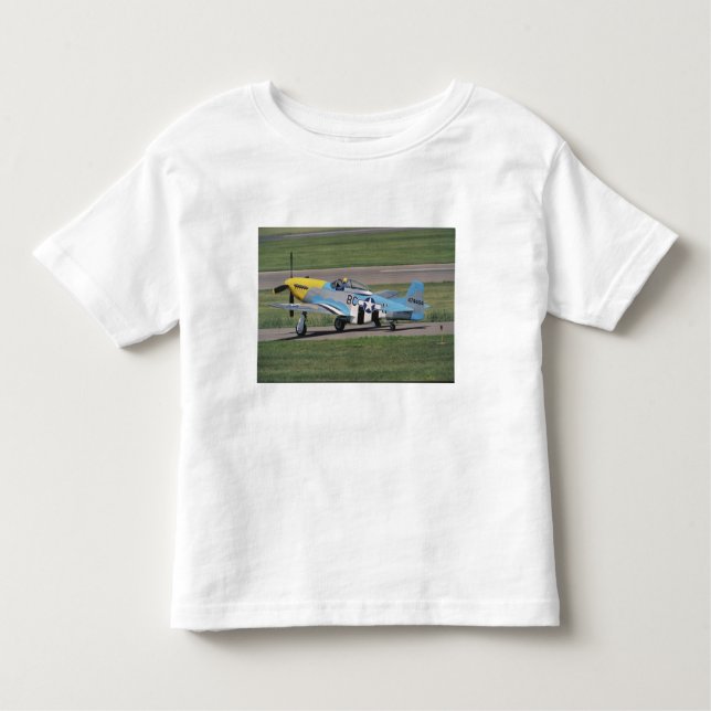 North American P-51 D Dazzling Donna on the Toddler T-Shirt (Front)