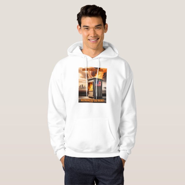 North American Unity: Going Up in Smoke Hoodie (Front Full)