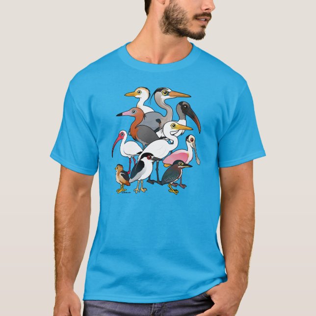 North American Waders T-Shirt (Front)