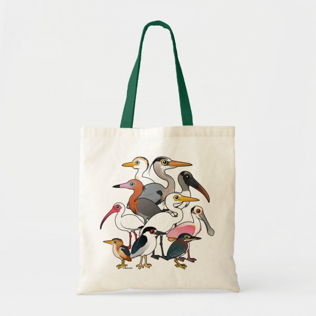 North American Waders Tote Bag (Front)