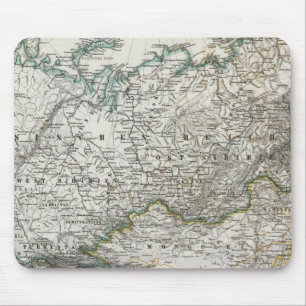 North and Central Asia Mouse Pad