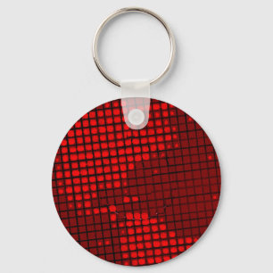 North and South America Digital Map Key Ring