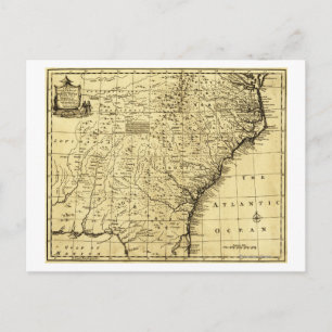 North and South Carolina & Georgia - Panoramic Postcard