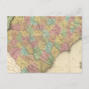 North and South Carolina Postcard