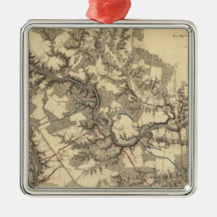 North Anna, Virginia Metal Tree Decoration