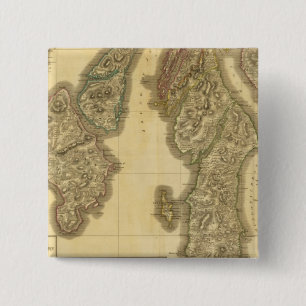 North Argyllshire 2 15 Cm Square Badge