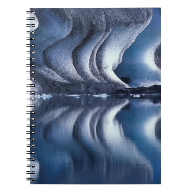 North Atlantic, Iceland, Breioamerkurjokull 2 Notebook (Front)