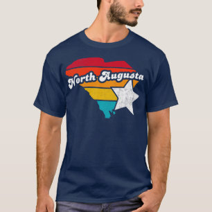 North Augusta South olina Vintage Distressed Souve T-Shirt