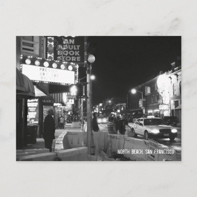 north beach, san francisco postcard (Front)