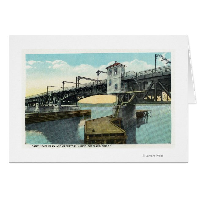 North Bridge Connecting Lewiston and Auburn (Front Horizontal)
