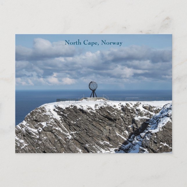 North Cape, Norway, Postcard (Front)
