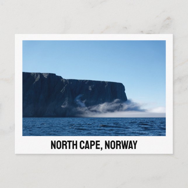 North Cape Norway postcard (Front)