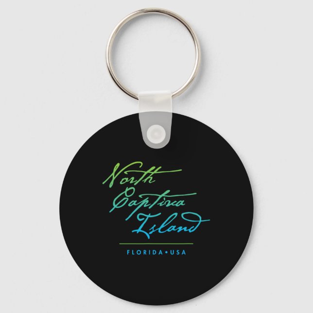 North Captiva Island Florida  Key Ring (Front)
