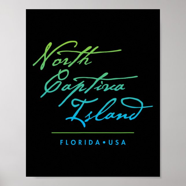 North Captiva Island Florida  Poster (Front)