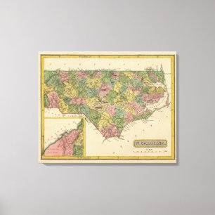 North Carolina 2 Canvas Print