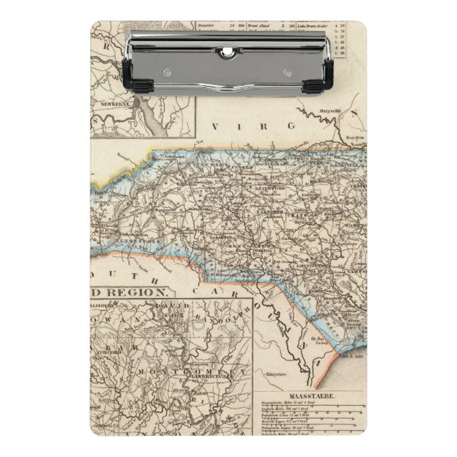 North Carolina 2 Mini Clipboard (Front)