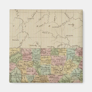 North Carolina 5 Magnet