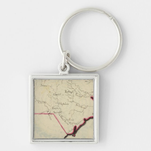 North Carolina 7 Key Ring (Front)