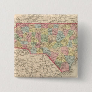 North Carolina 8 15 Cm Square Badge