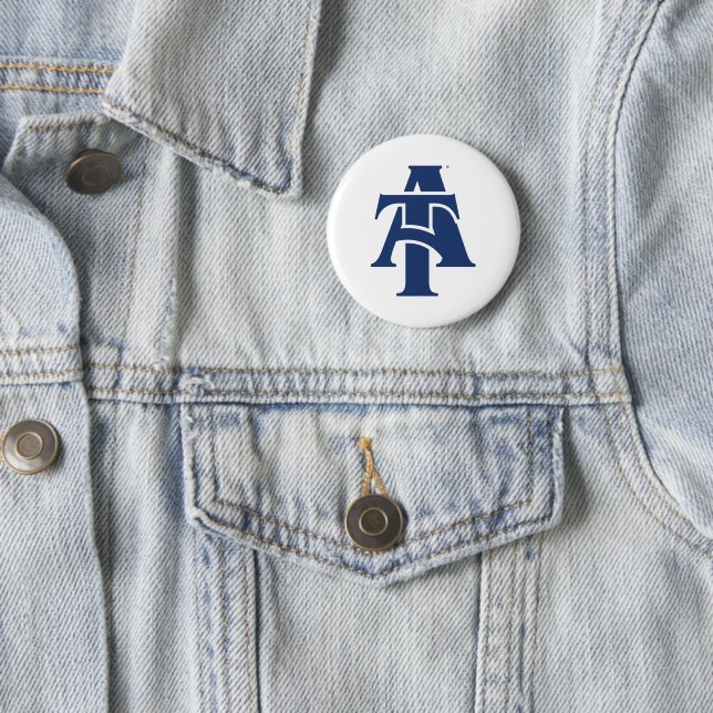 North Carolina A&T State University | A Logo 6 Cm Round Badge (In Situ)