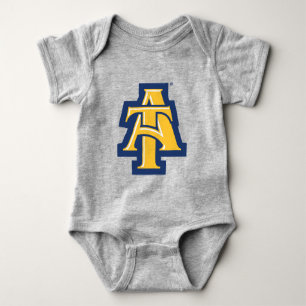 North Carolina A&T State University A Logo Baby Bodysuit