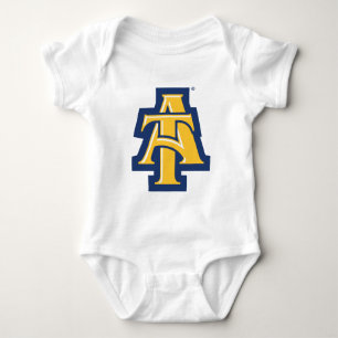 North Carolina A&T State University A Logo Baby Bodysuit