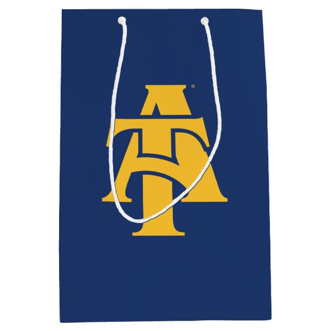 North Carolina A&T State University | A Logo Medium Gift Bag (Front)