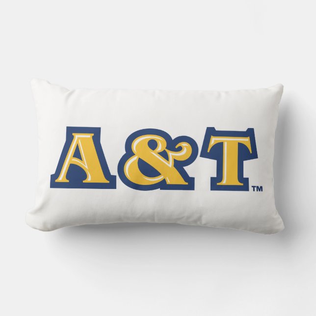 North Carolina A&T State University | A&T Wordmark Lumbar Cushion (Front)