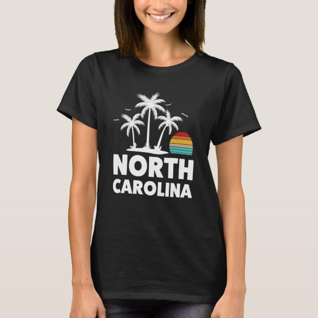 North Carolina American State Usa 1 T-Shirt (Front)
