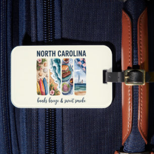 North Carolina – Bank Breeze & Sweet Smoke Luggage Tag