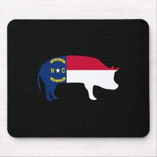 North Carolina Bbq Pork Byrbecue Capitol Funny  Mouse Pad