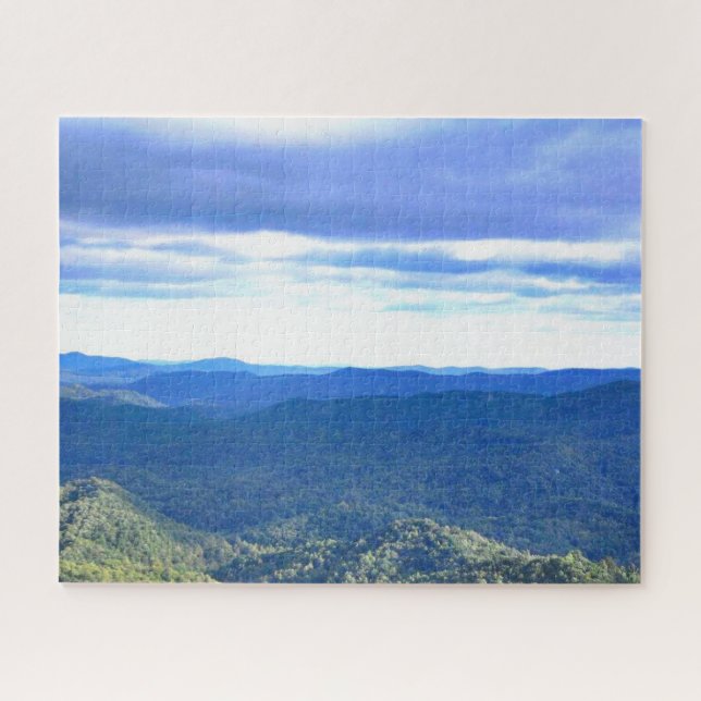 NORTH CAROLINA BLUE RIDGE MOUNTAINS JIGSAW PUZZLE (Horizontal)