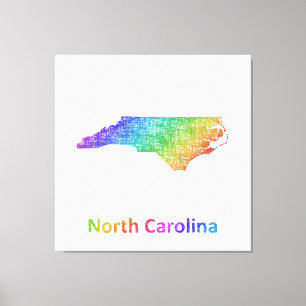 North Carolina Canvas Print