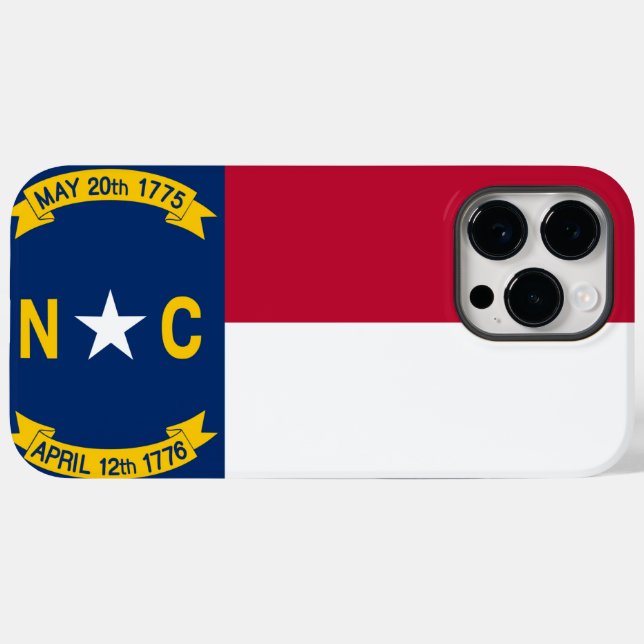 North Carolina Case-Mate iPhone Case (Back (Horizontal))
